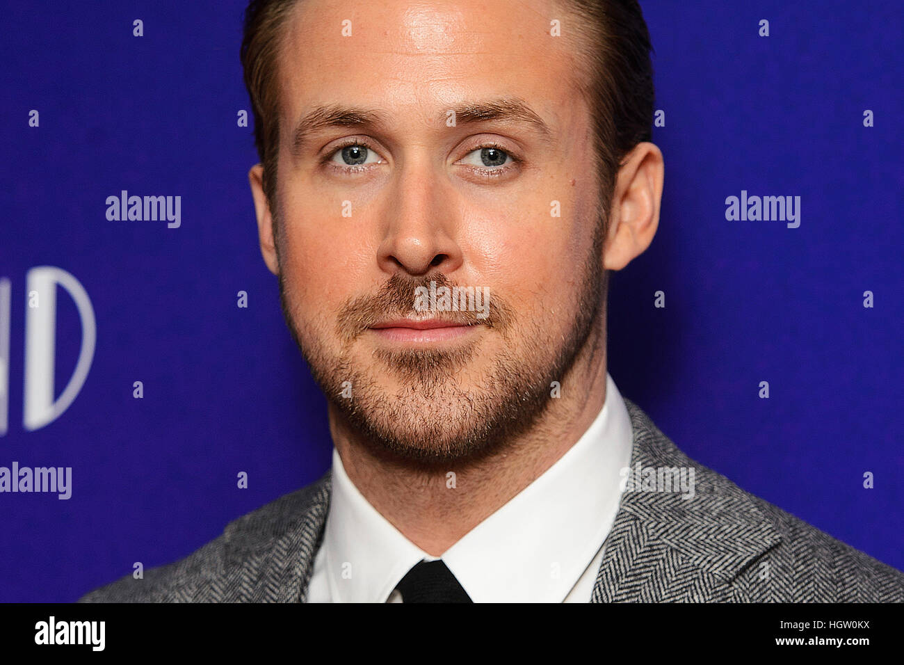 Ryan Gosling and Emma Stone attending a gala screening for La La Land held  at Ham Yard Hotel, London Stock Photo - Alamy