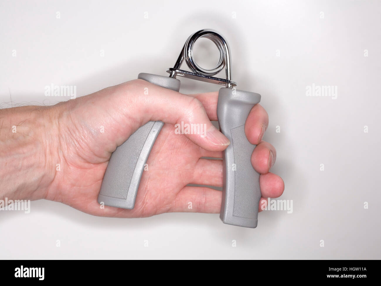 Hand grip with spring hires stock photography and images Alamy
