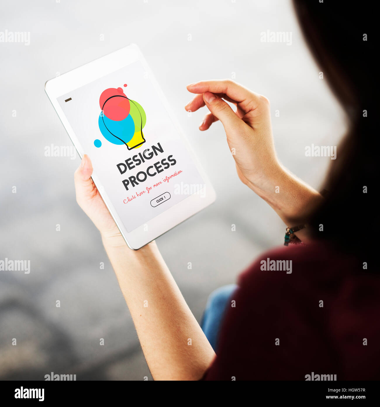 Creative Design Process Thinking Innovation Concept Stock Photo - Alamy