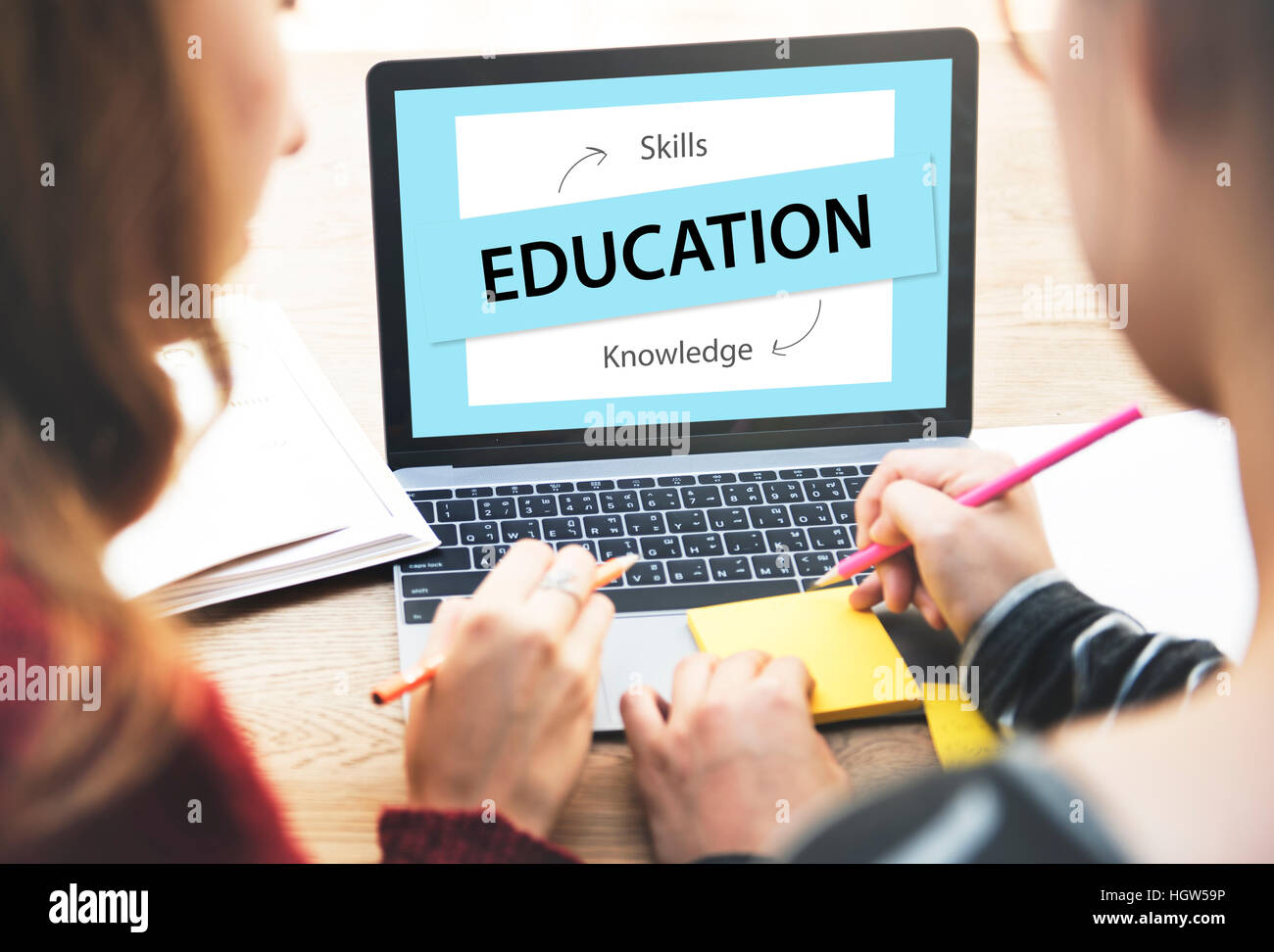 Education Knowledge Skills Learning Concept Stock Photo - Alamy