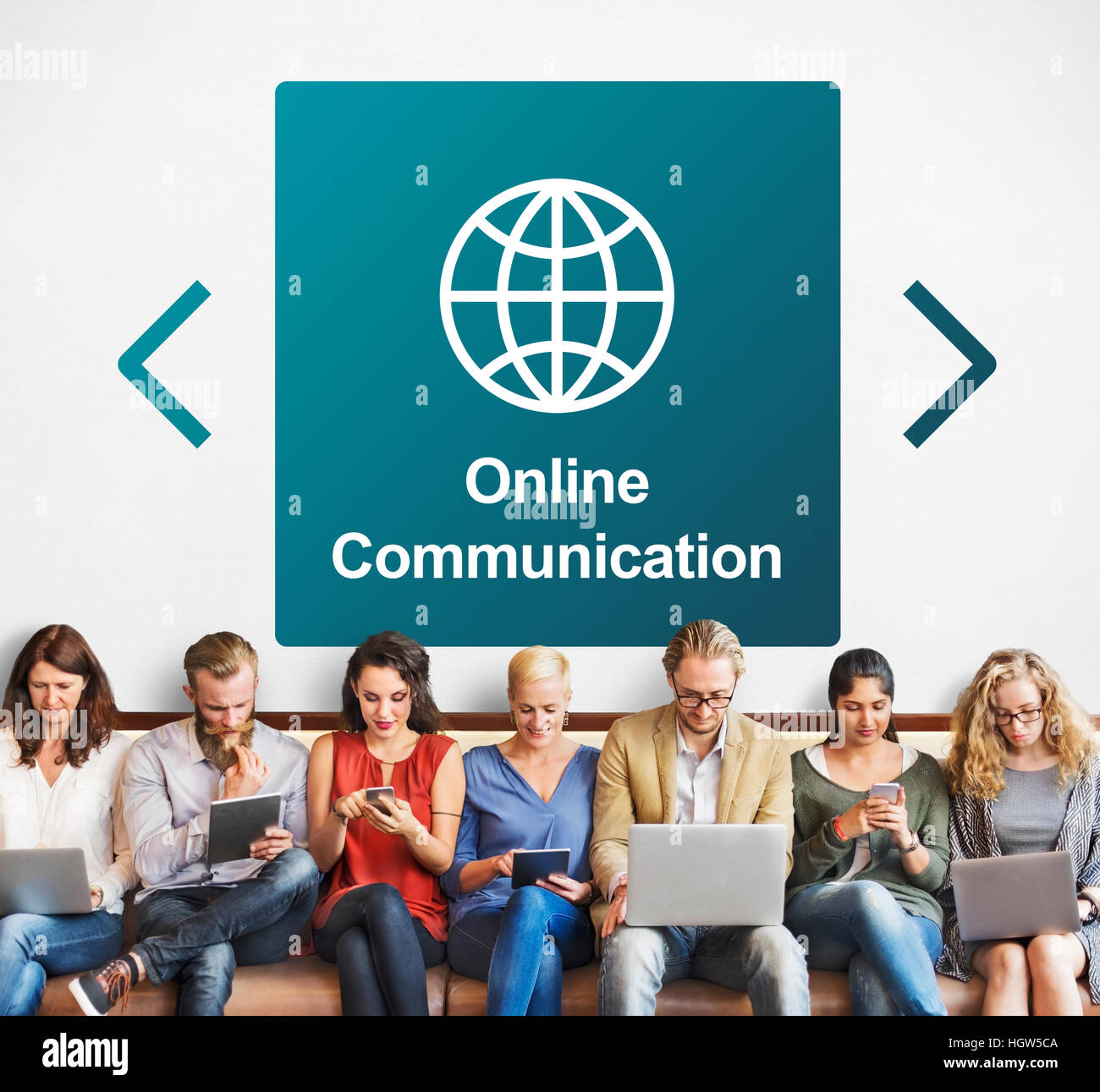 Internet Online Networking Global Communication Concept Stock Photo - Alamy