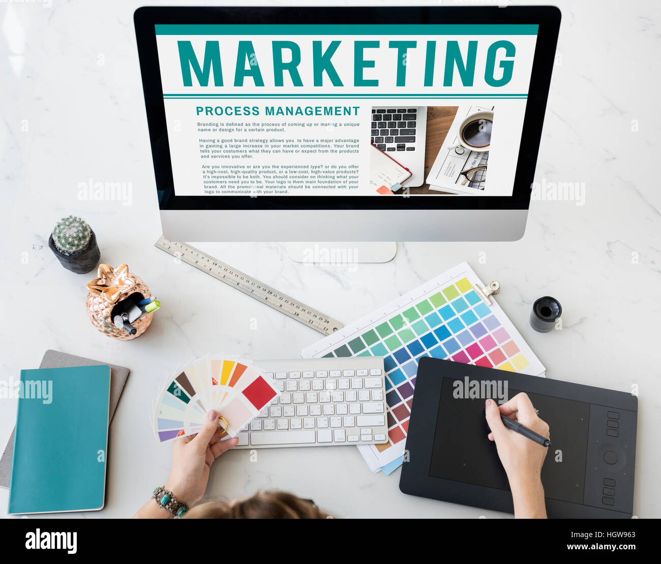 Curated visual reference: Trademark Search In Market Research Reference: Branding Trademark Marketing Research Advertising Concept Stock Photo