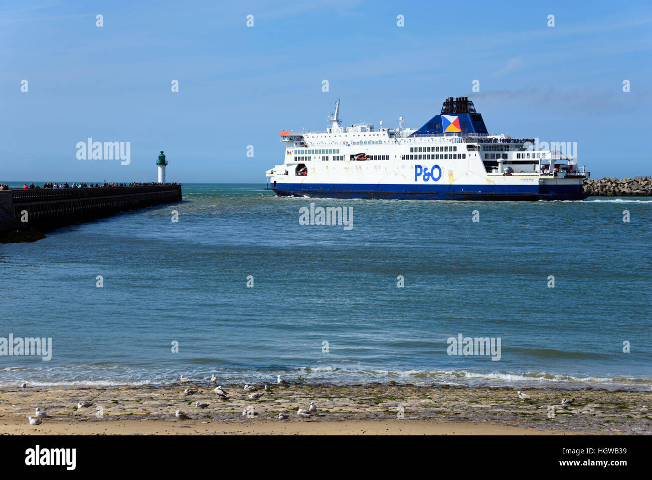 Ferry Boat Harbour Calais France Stock Photo Alamy ferry-boat-harbour-calais-france-stock-photo-alamy
