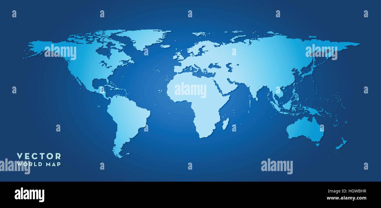 World Map Stock Vector