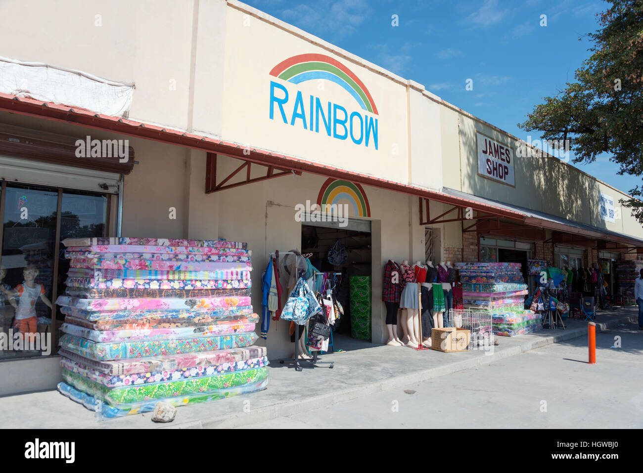 Store, Katima Mulilo, Caprivi, Namibia Stock Photo Alamy