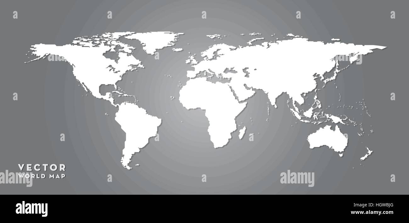 World Map Stock Vector