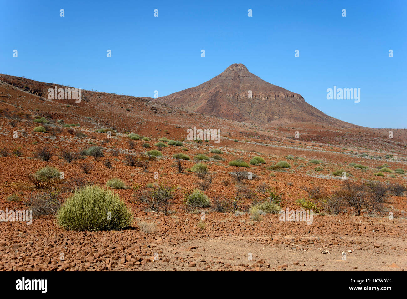 Landscape, C39, Damaraland, Namibia Stock Photo