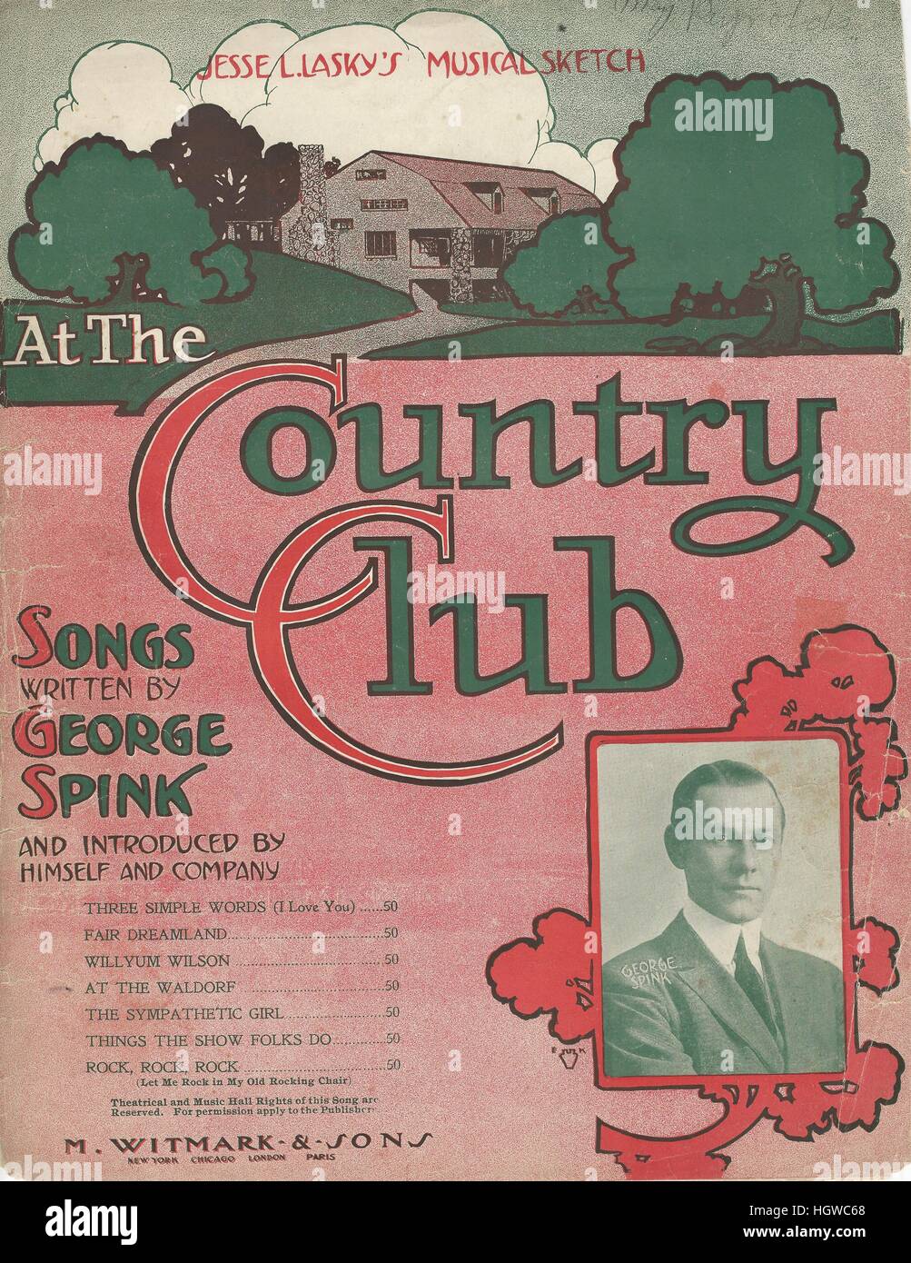 at-the-country-club-1908-vaudeville-musical-sheet-music-cover-stock