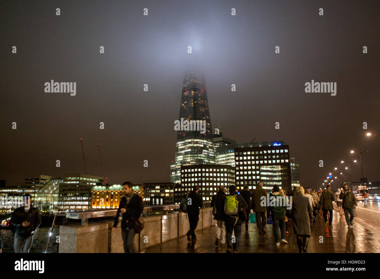Shard christmas lights 2025