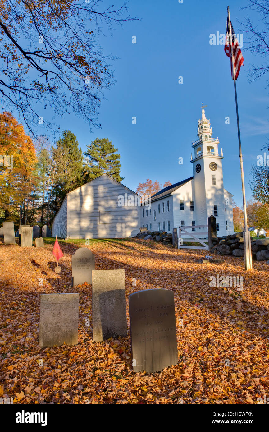 Jaffrey center village meeting house hires stock photography and