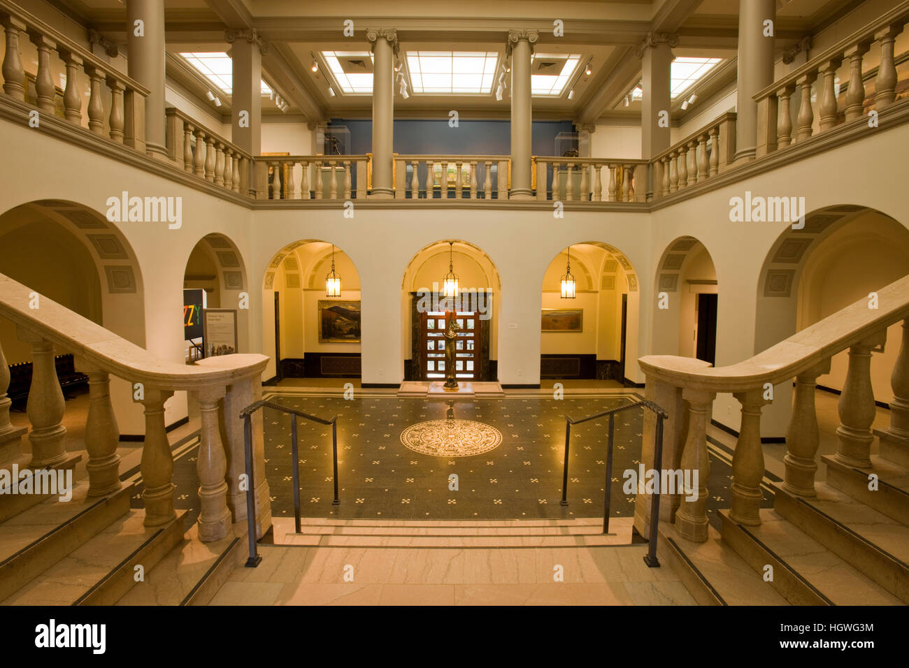 The Historic Court in the Currier Museum of Art in Manchester, New