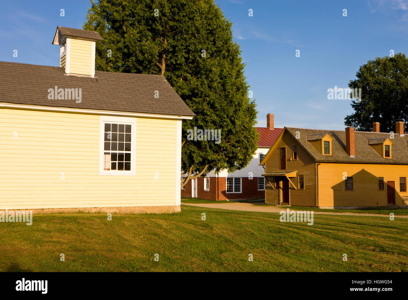 A scene at the Canterbury Shaker Village in Canterbury, New Hampshire