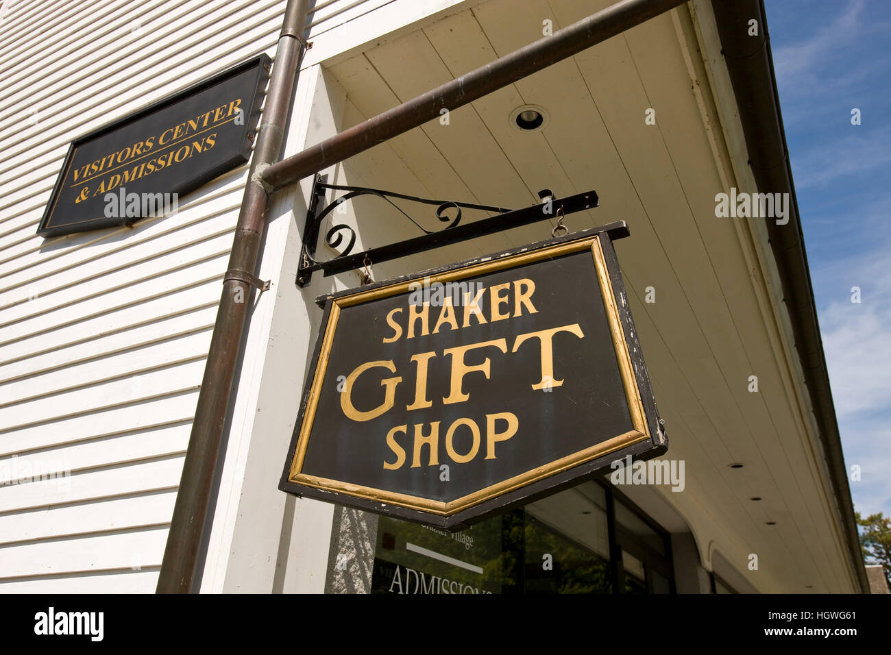 A scene at the Canterbury Shaker Village in Canterbury, New Hampshire