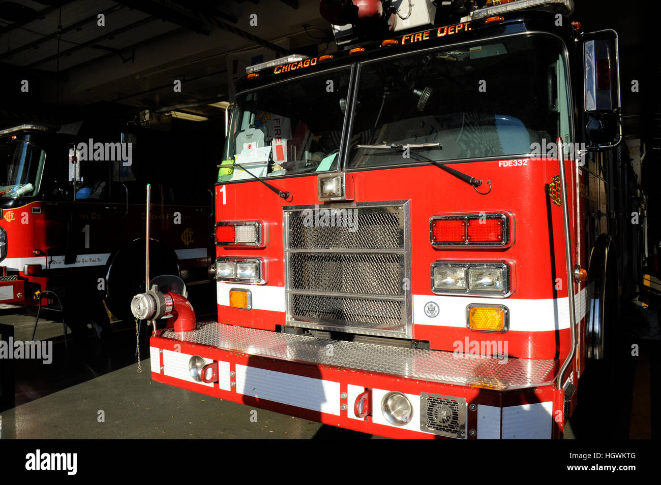 Chicago fire department hi-res stock photography and images - Alamy