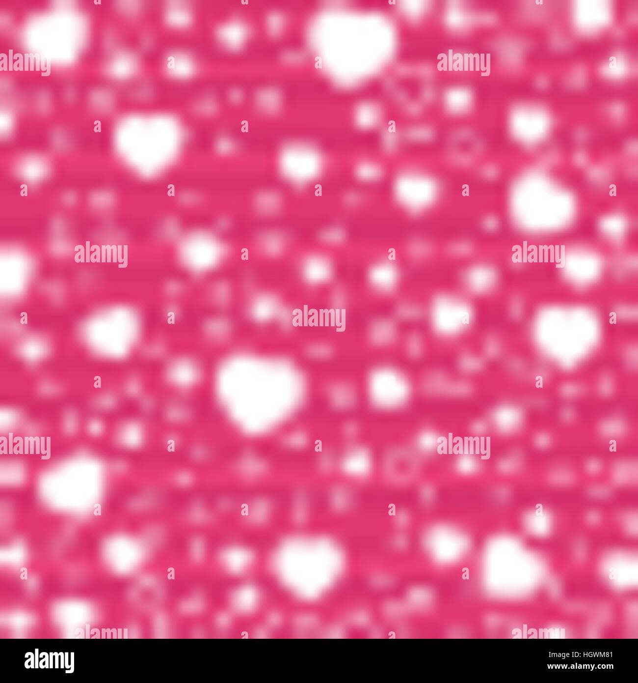 White Heart on Pink background Stock Vector Image & Art Alamy