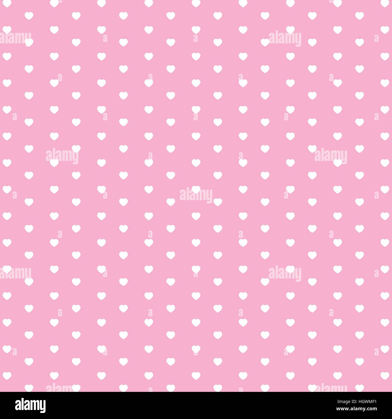 Valentine's Day and white heart on pink background. Valentine's Day and ...