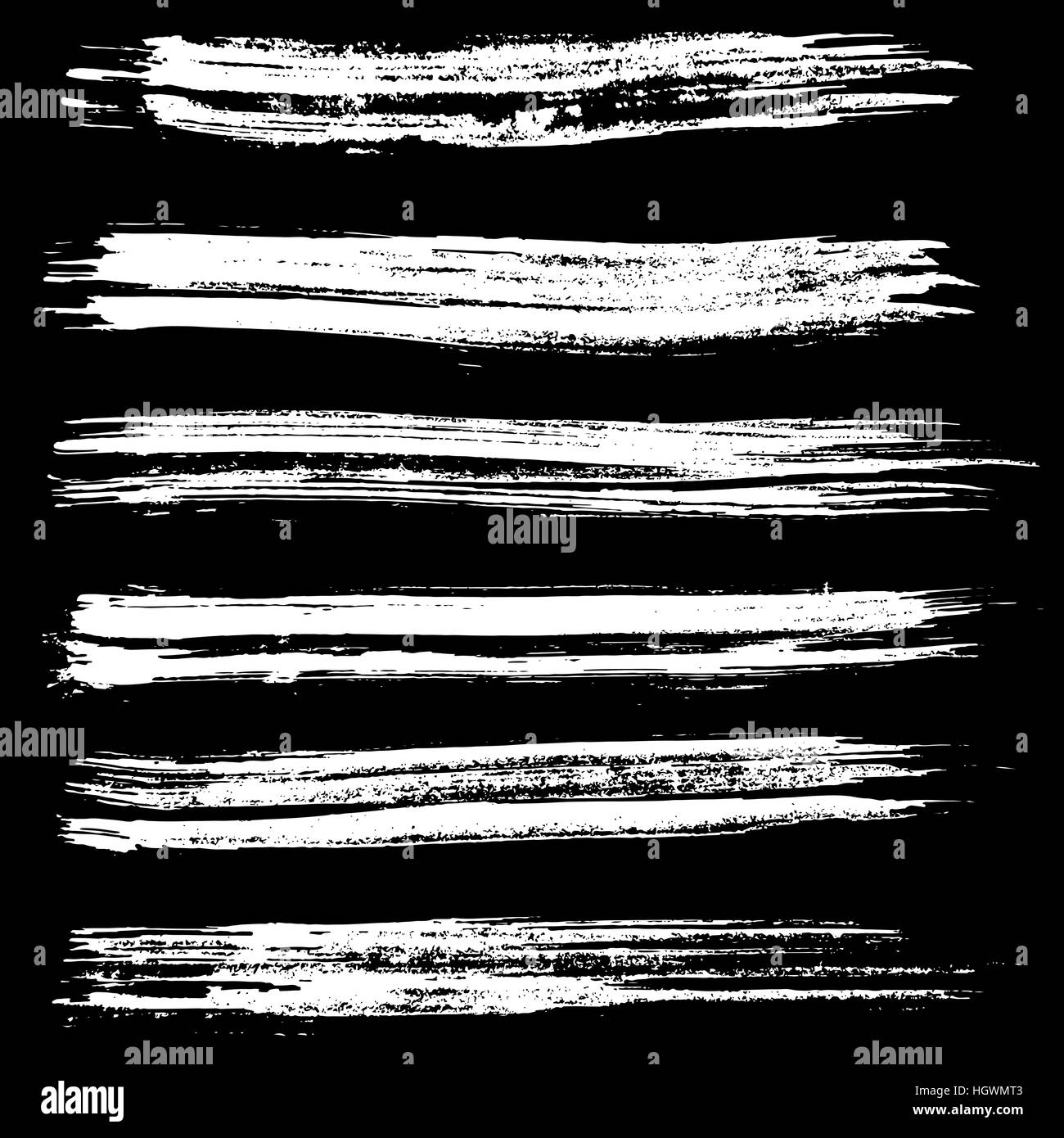 Ink vector brush strokes. Vector illustration. Grunge texture Stock ...