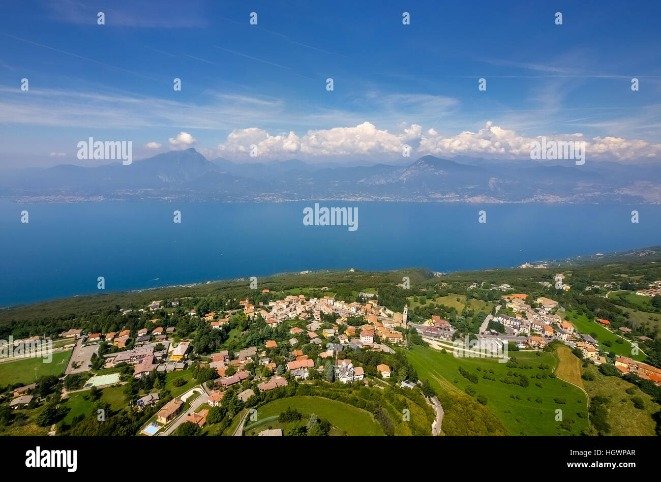 San Zeno, Lake Garda, Italy Stock Photo Alamy