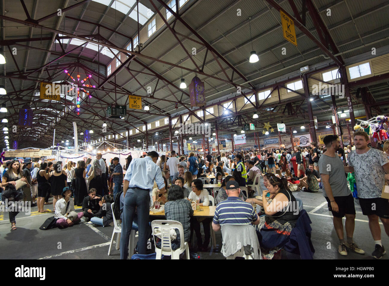 The Queen Victoria Summer Night Market Melbourne Victoria