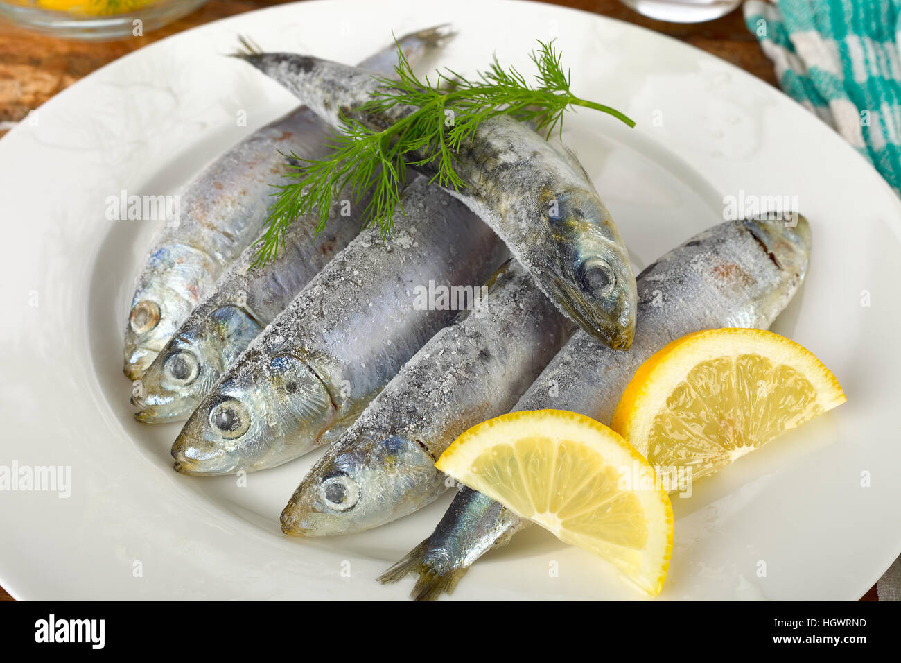 Raw sardine fish Stock Photo Alamy