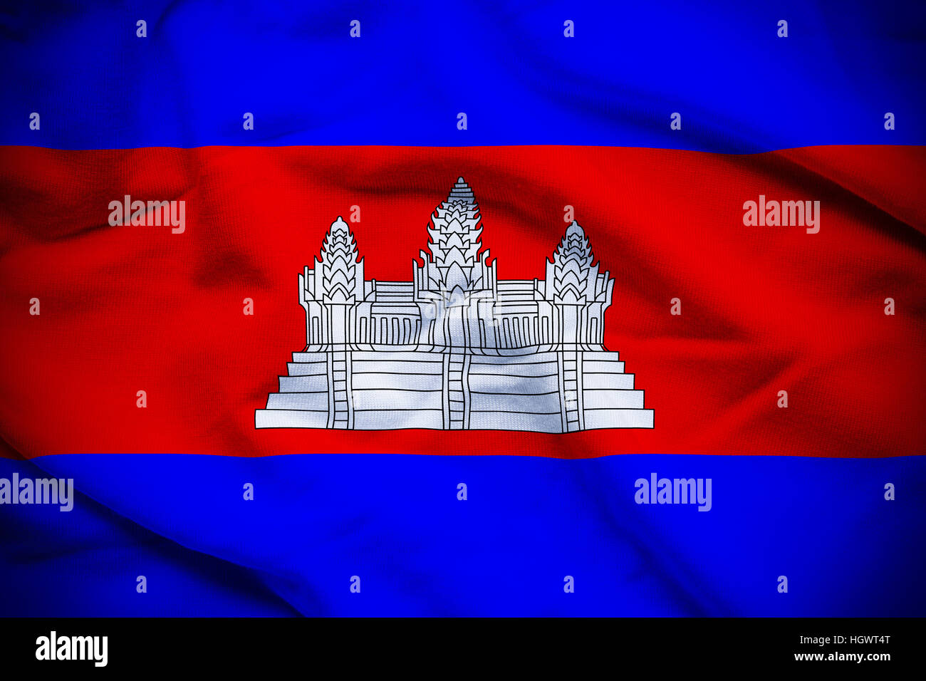 National flag cambodia hi-res stock photography and images - Alamy