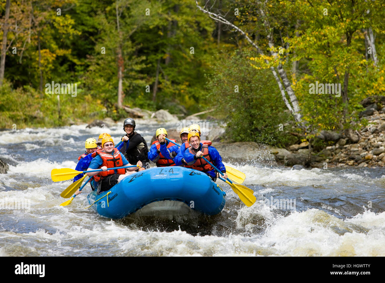 Deerfield river rafting hires stock photography and images Alamy
