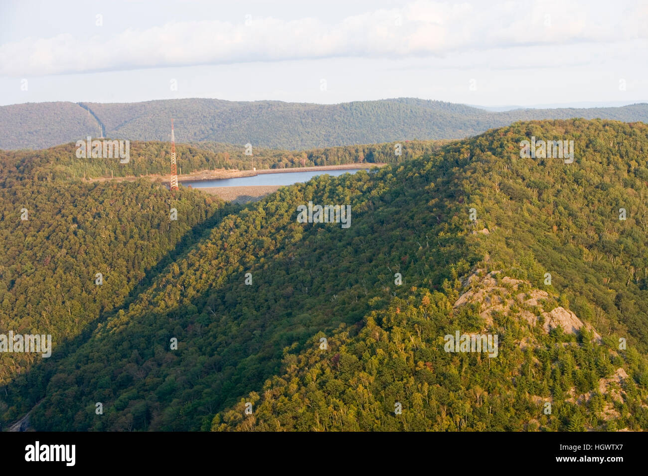 The Berkshire Hills above the Deerfield River Valley in Rowe