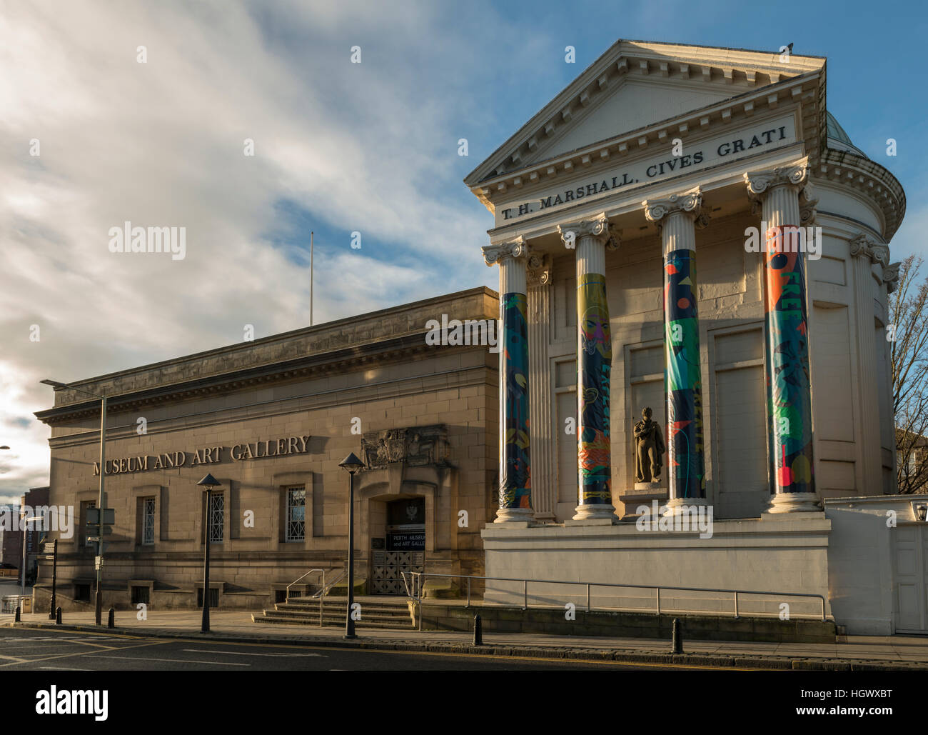 Perth Museum and Art Gallery, with Perth city of culture 2021 bid