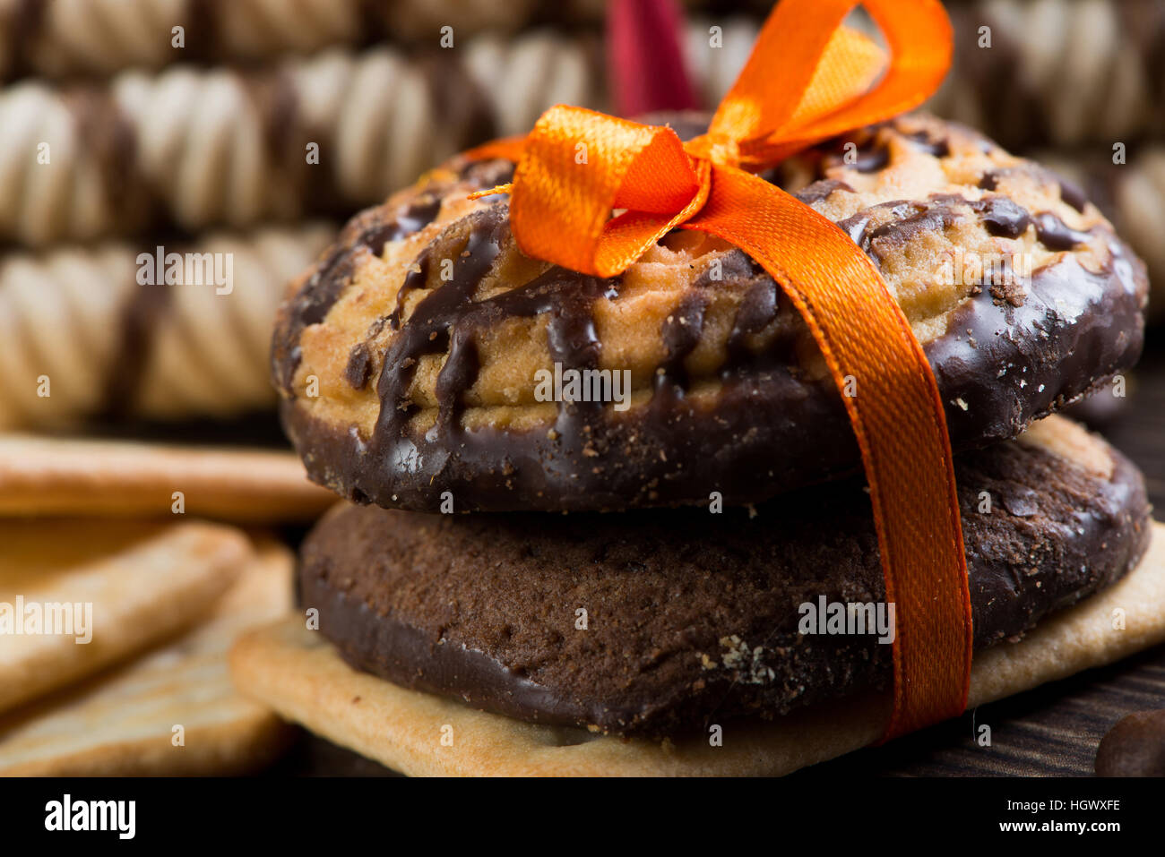 Sweets for coffee break Stock Photo - Alamy
