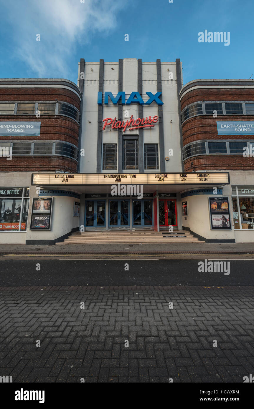 Art Deco Playhouse cinema, Perth,Scotland,UK Stock Photo Alamy