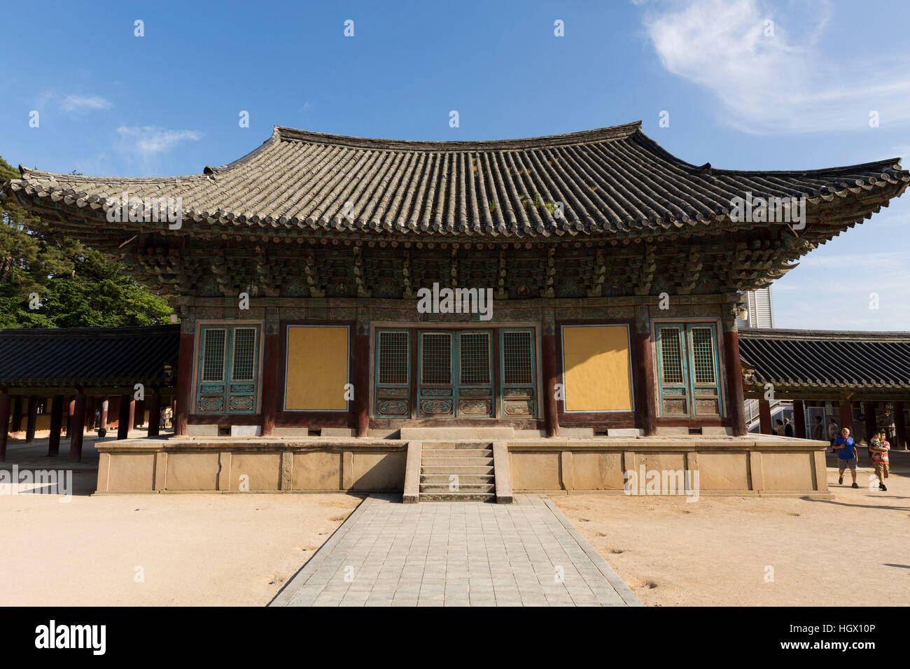 Bulguksa Temple, Jinheon-dong, Gyeongju city, North Gyeongsang province, South Korea Stock Photo