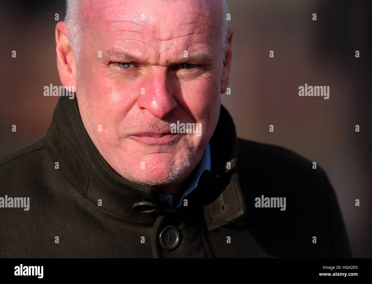 Harvey Spencer Stephens, the former child actor who played Damien in The Omen horror film, arrives at Maidstone Crown Court in Kent to be sentenced for attacking two cyclists in a road rage incident. Stock Photo