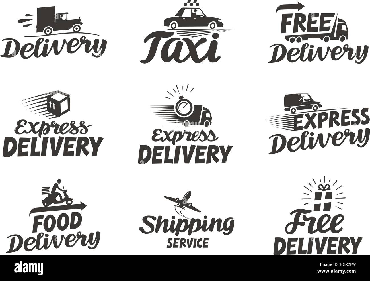 Delivery vector Free Stock Vectors