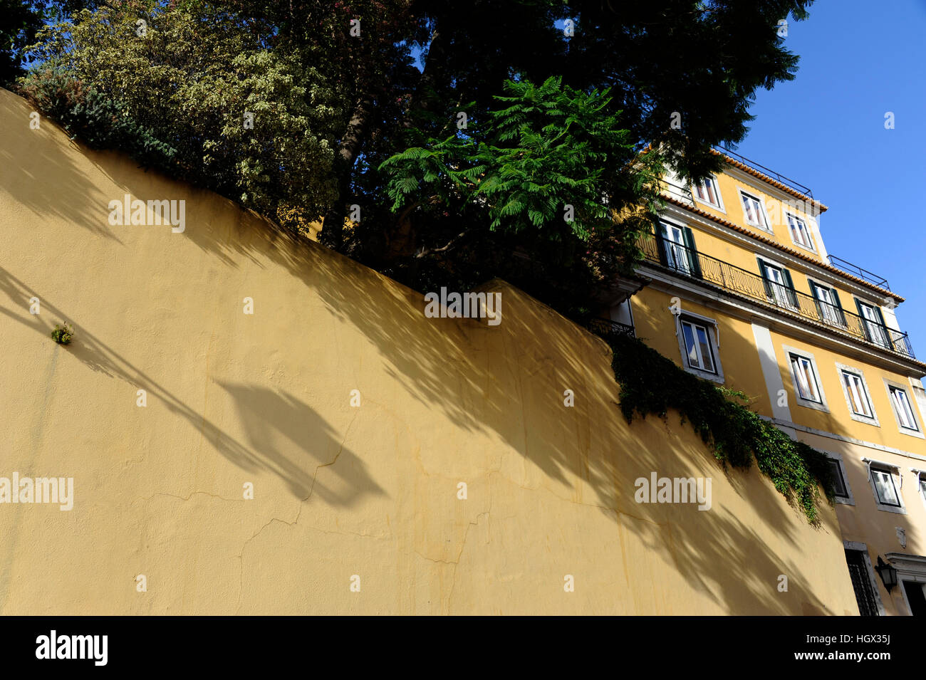 Rua do Milagre de Santo Antonio, Alfama, Lisboa, Lisbon, Portugal Stock Photo