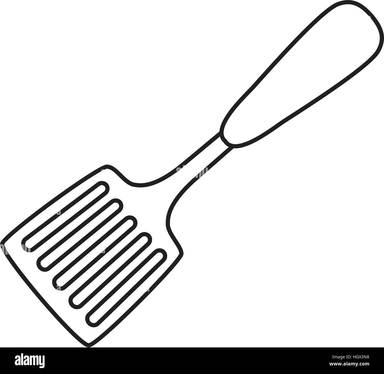 Cooking, food tool, kitchen flipper, kitchen utensil, spatula icon