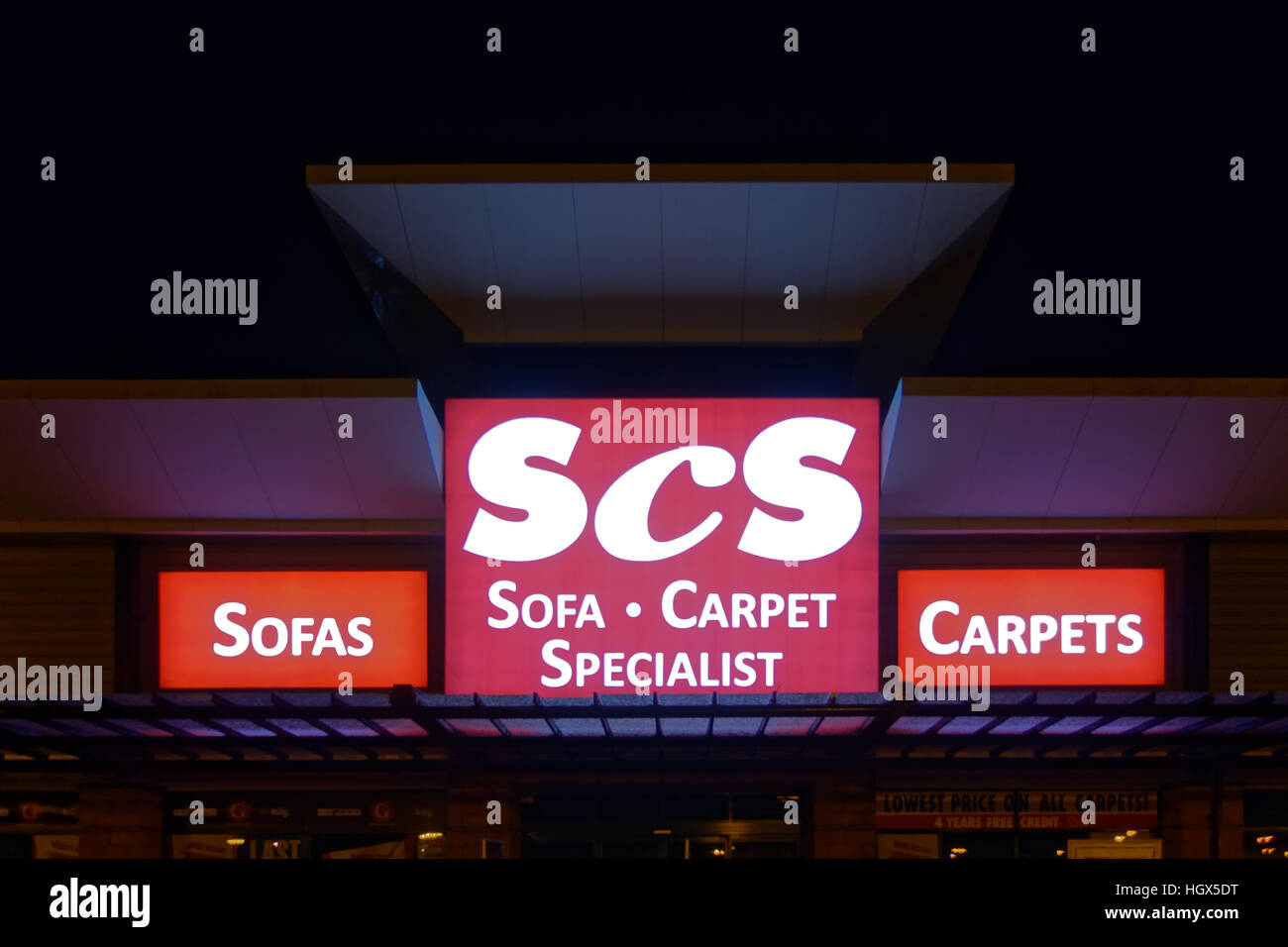 Scs sofa store sign hires stock photography and images Alamy