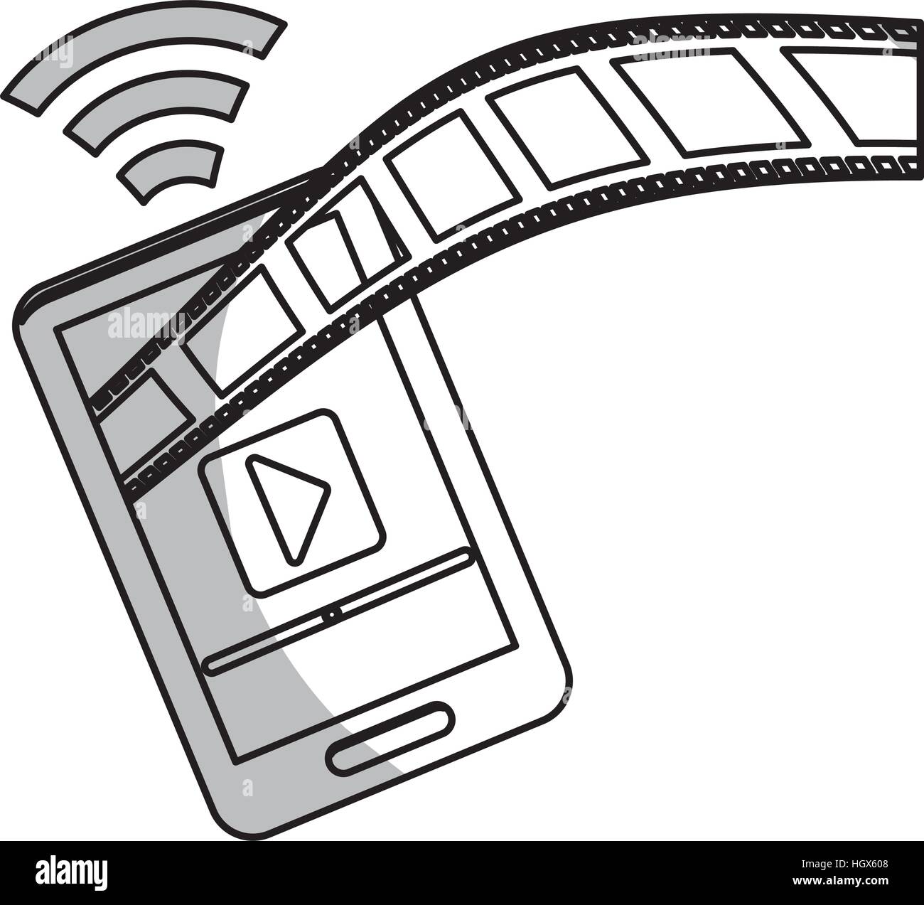 Entertainment And Technology Design Stock Vector Image Art Alamy