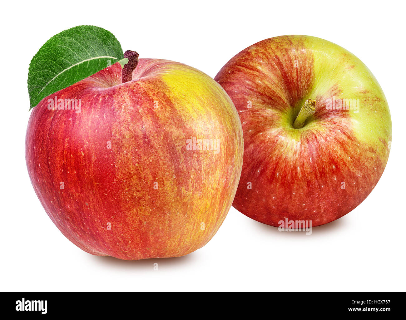 apple isolated on white background Stock Photo - Alamy