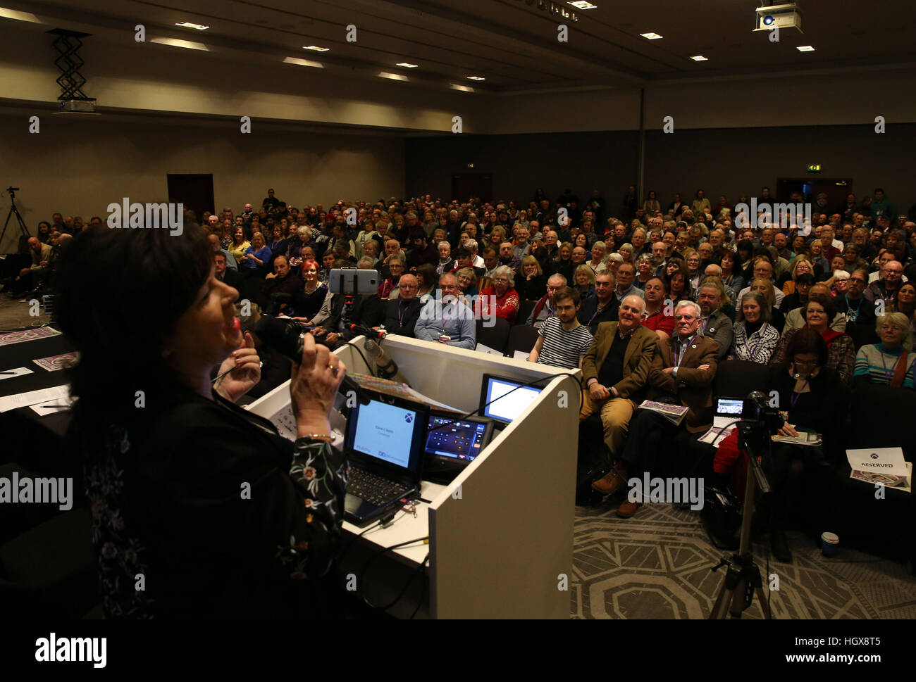 Actress and comedienne Elaine C Smith opens the Scottish Independence