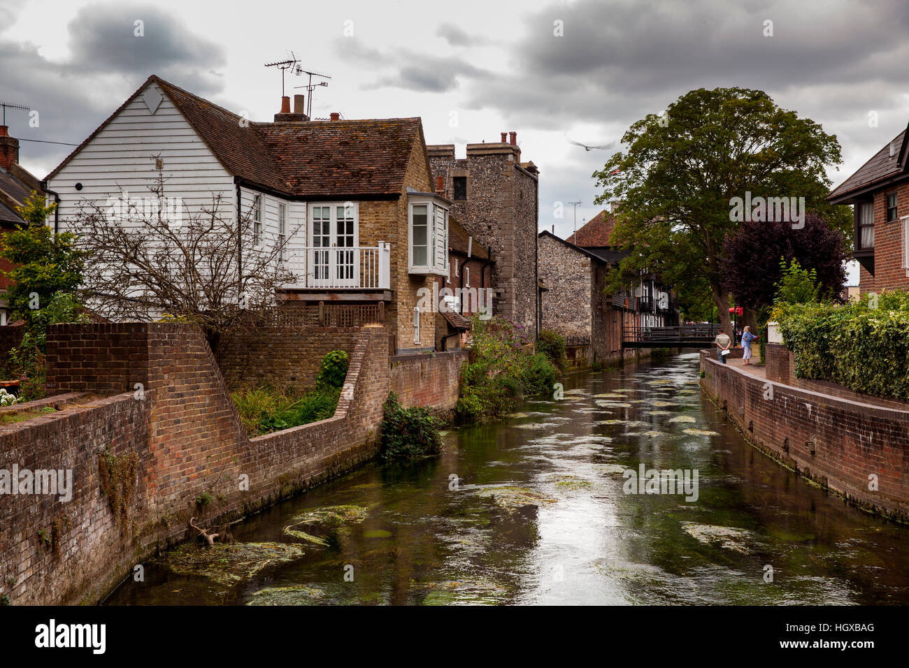 Old town, Canterbury, Kent, UK Stock Photo