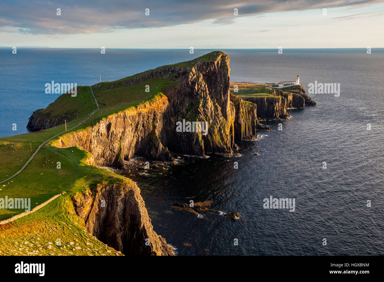 Neist Point, Isle of Skye, Scotland, Uk Stock Photo
