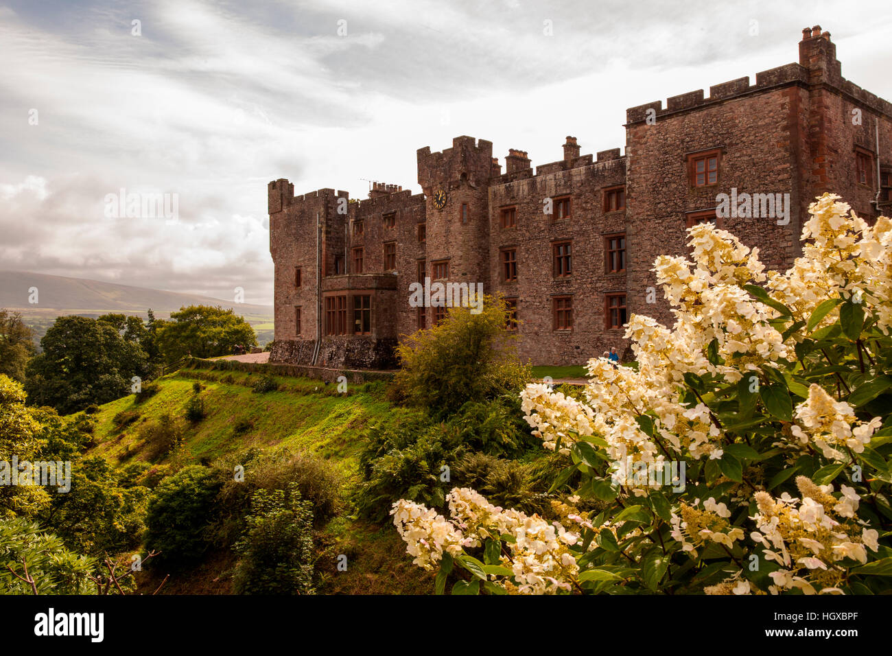 Muncaster Castle, Lake District, Cumbria, UK Stock Photo