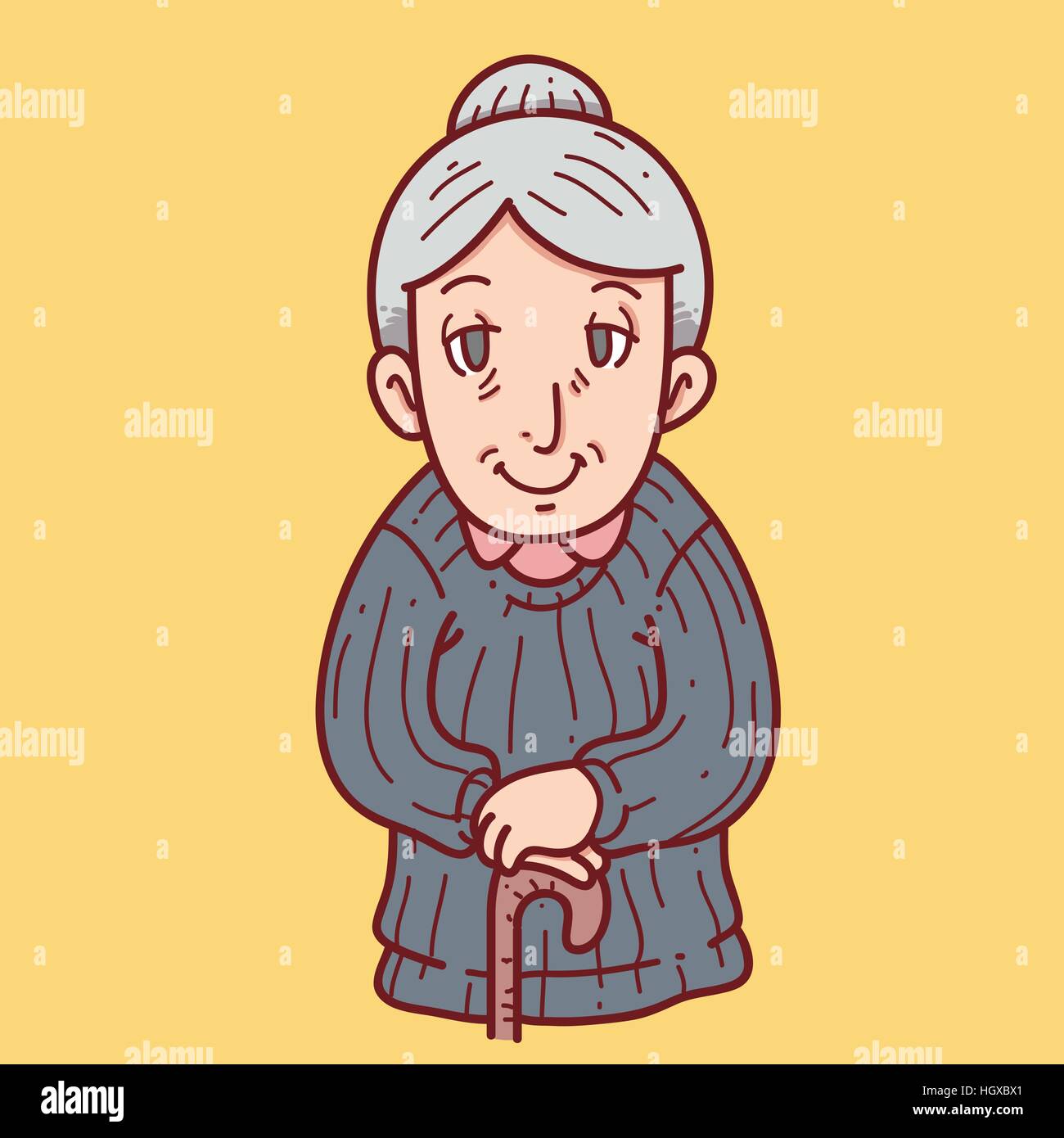 animated grandma