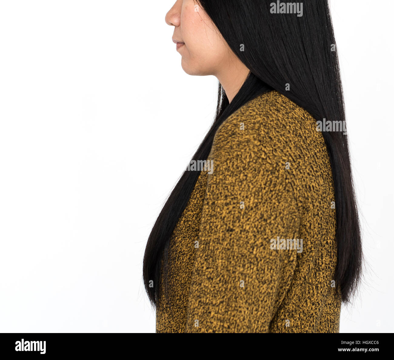 Asian Ethnicity Woman Portrait Casual Concept Stock Photo - Alamy