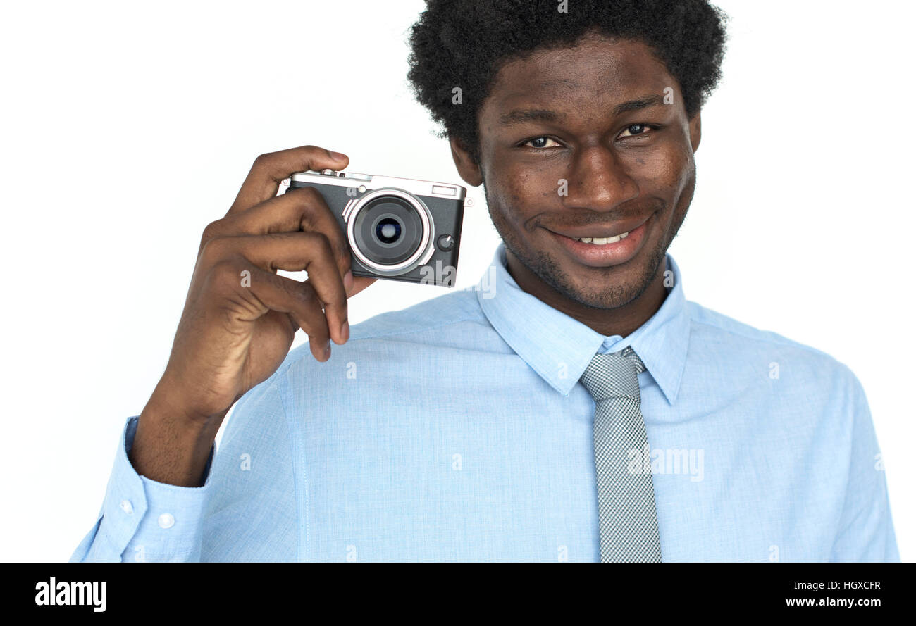 African American Man Business Confident Concept Stock Photo - Alamy