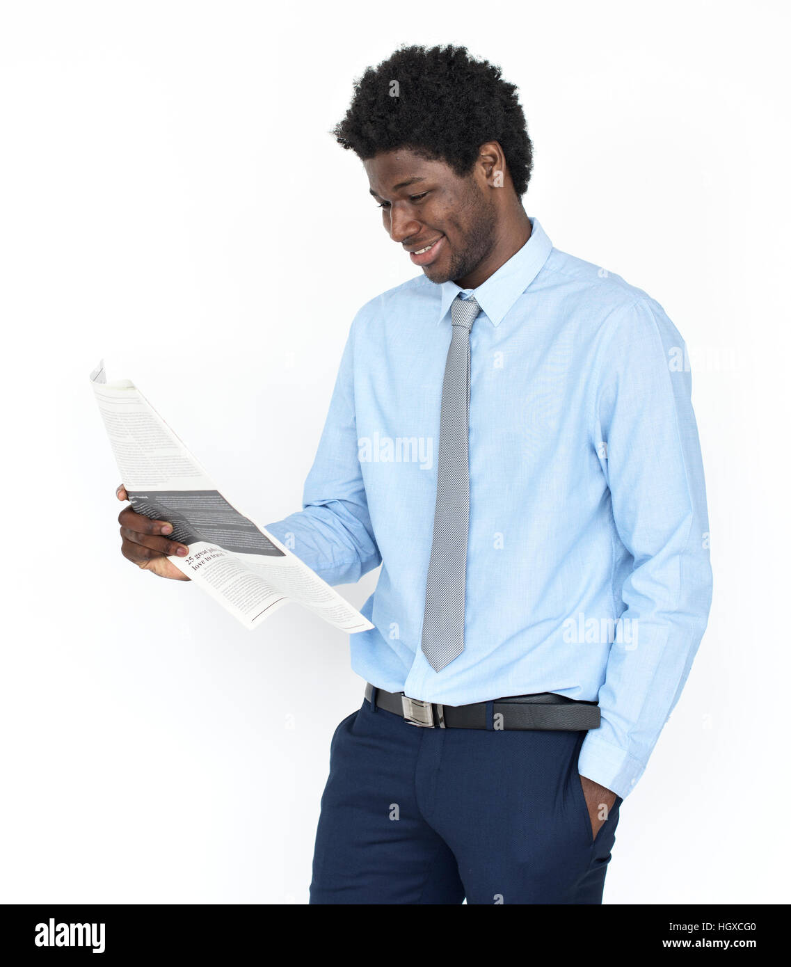African American Man Business Confident Concept Stock Photo - Alamy