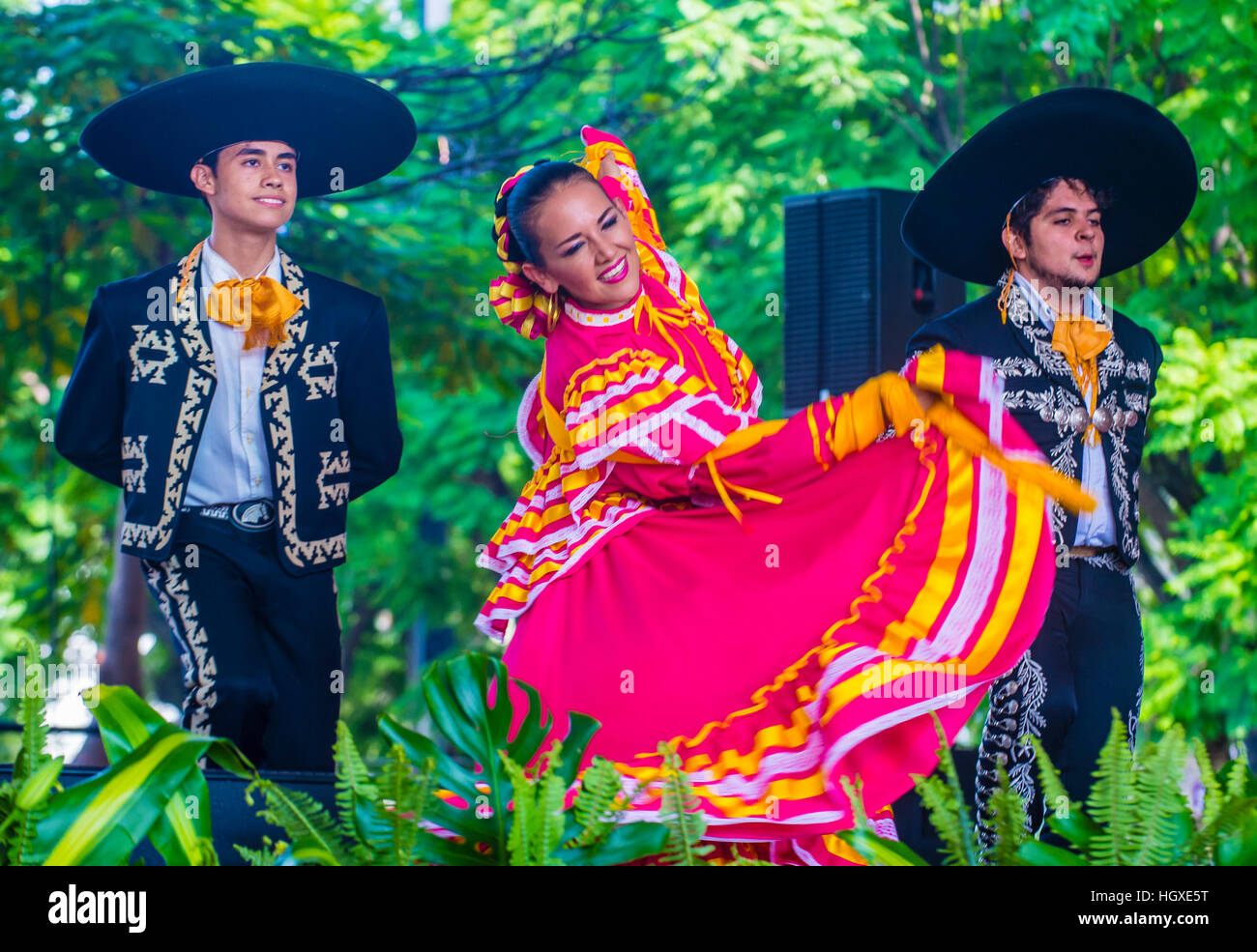 GUADALAJARA , MEXICO AUG 28 Dancers Participate at the 23rd