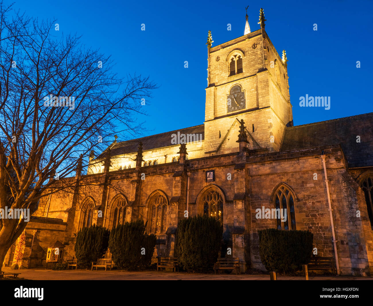 Knaresborough st johns christmas tree festival