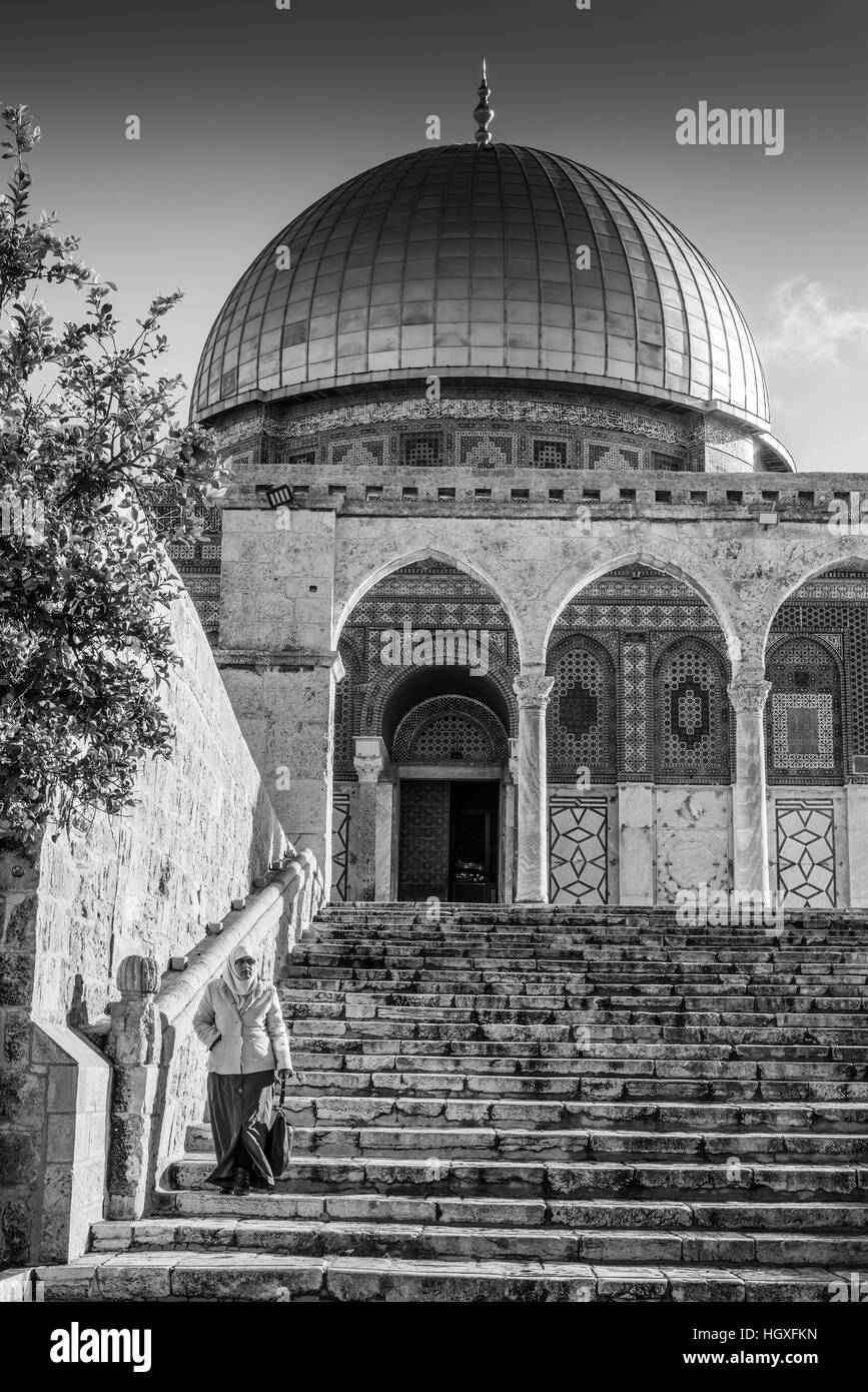 Dome of the Rock, Jerusalem, Israel, Asia Stock Photo