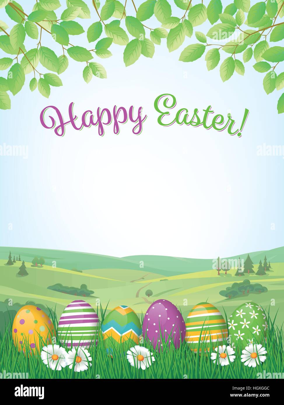 Easter poster hi-res stock photography and images - Alamy